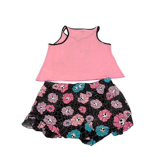 Disney szM Nightmare Before Christmas Women's Pink and Black Sleepwear Set EUC - Picture 4 of 13